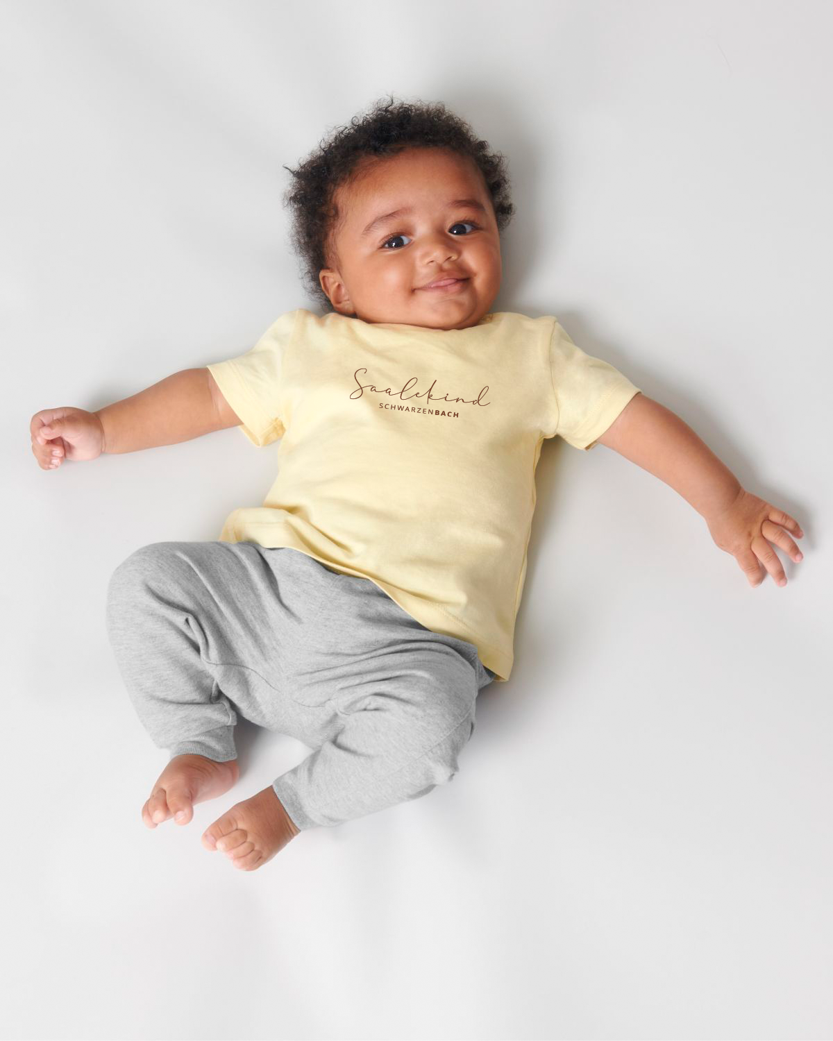 "Saalekind - Fichtelsachen" - ICONIC BIO BABY-T-SHIRT