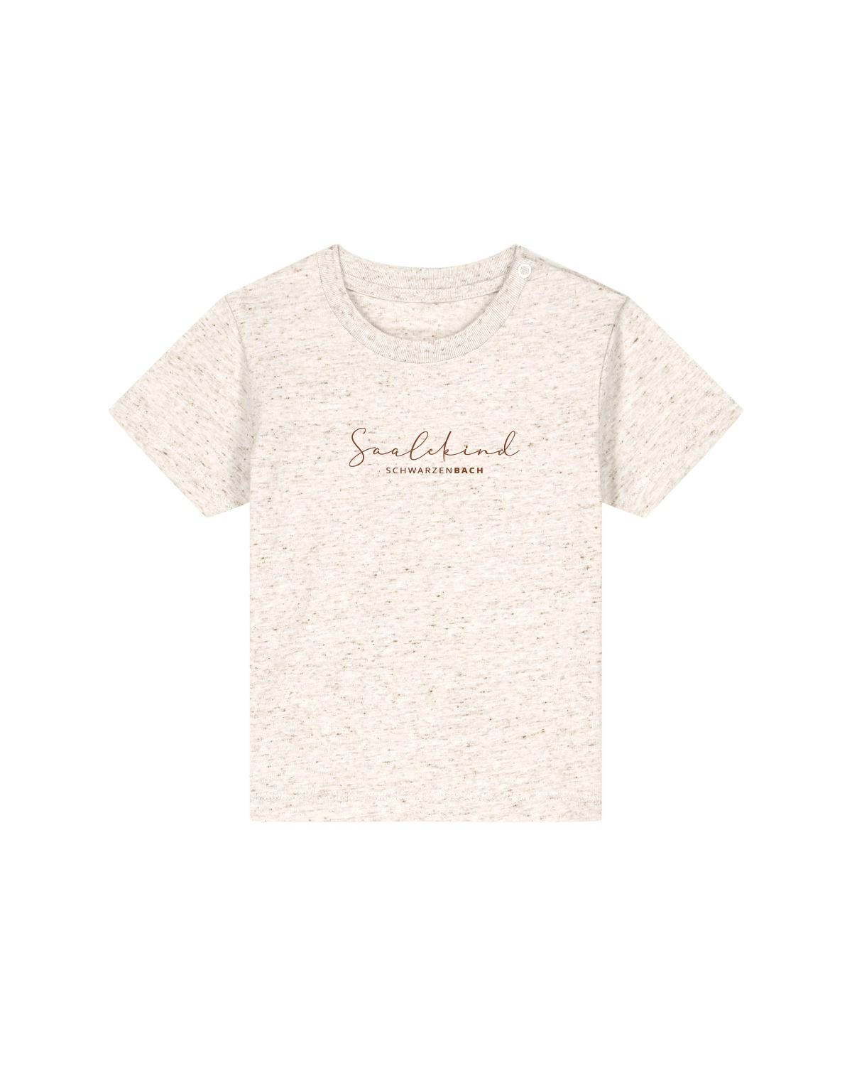 "Saalekind - Fichtelsachen" - ICONIC BIO BABY-T-SHIRT