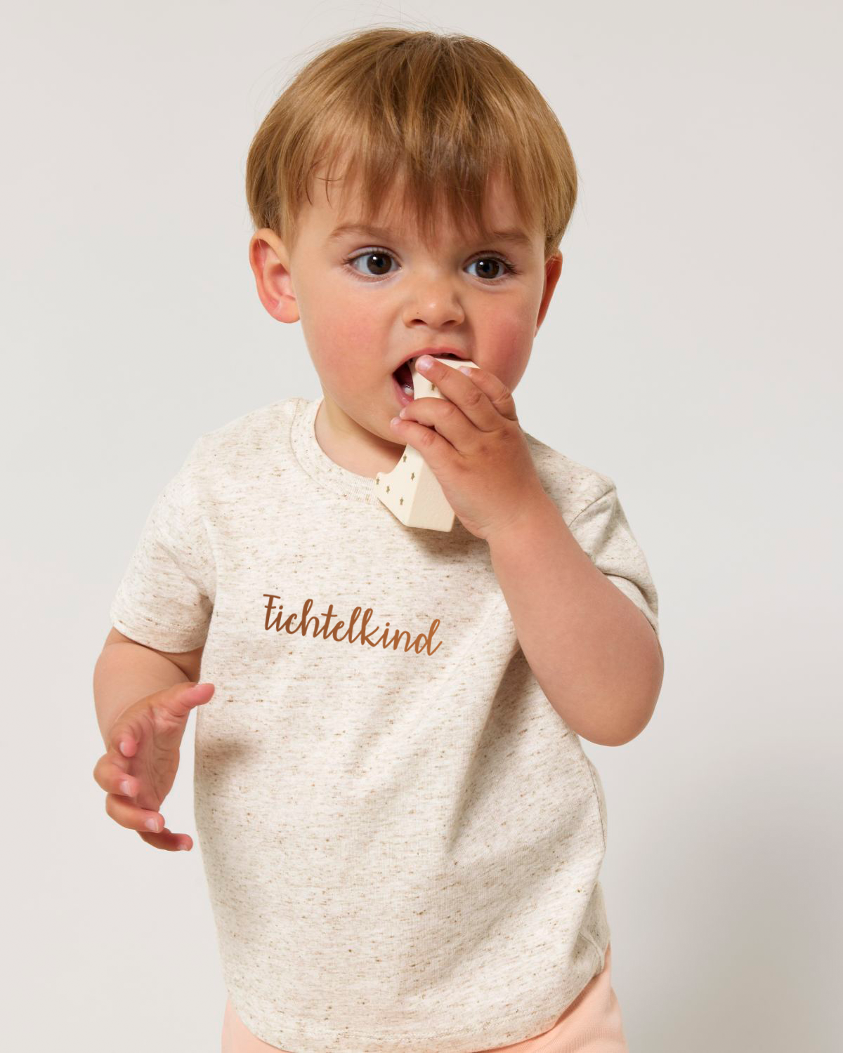 "Fichtelkind - Fichtelsachen" - ICONIC BIO BABY-T-SHIRT