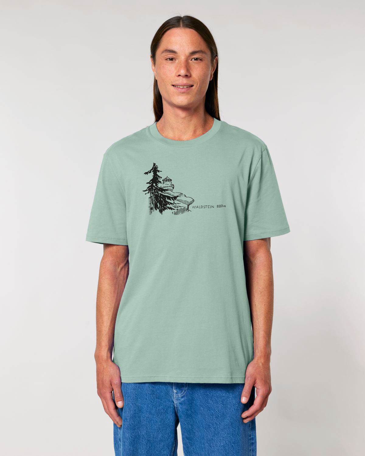 "Waldstein - Fichtelsachen" - ICONIC BIO T-Shirt, UNISEX 2.0
