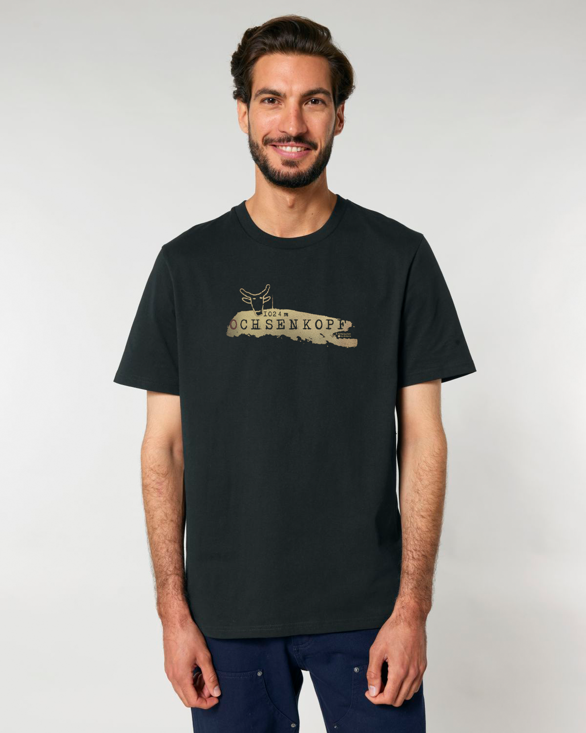"Ochsenkopf - Fichtelsachen" - ICONIC BIO T-Shirt, UNISEX 2.0