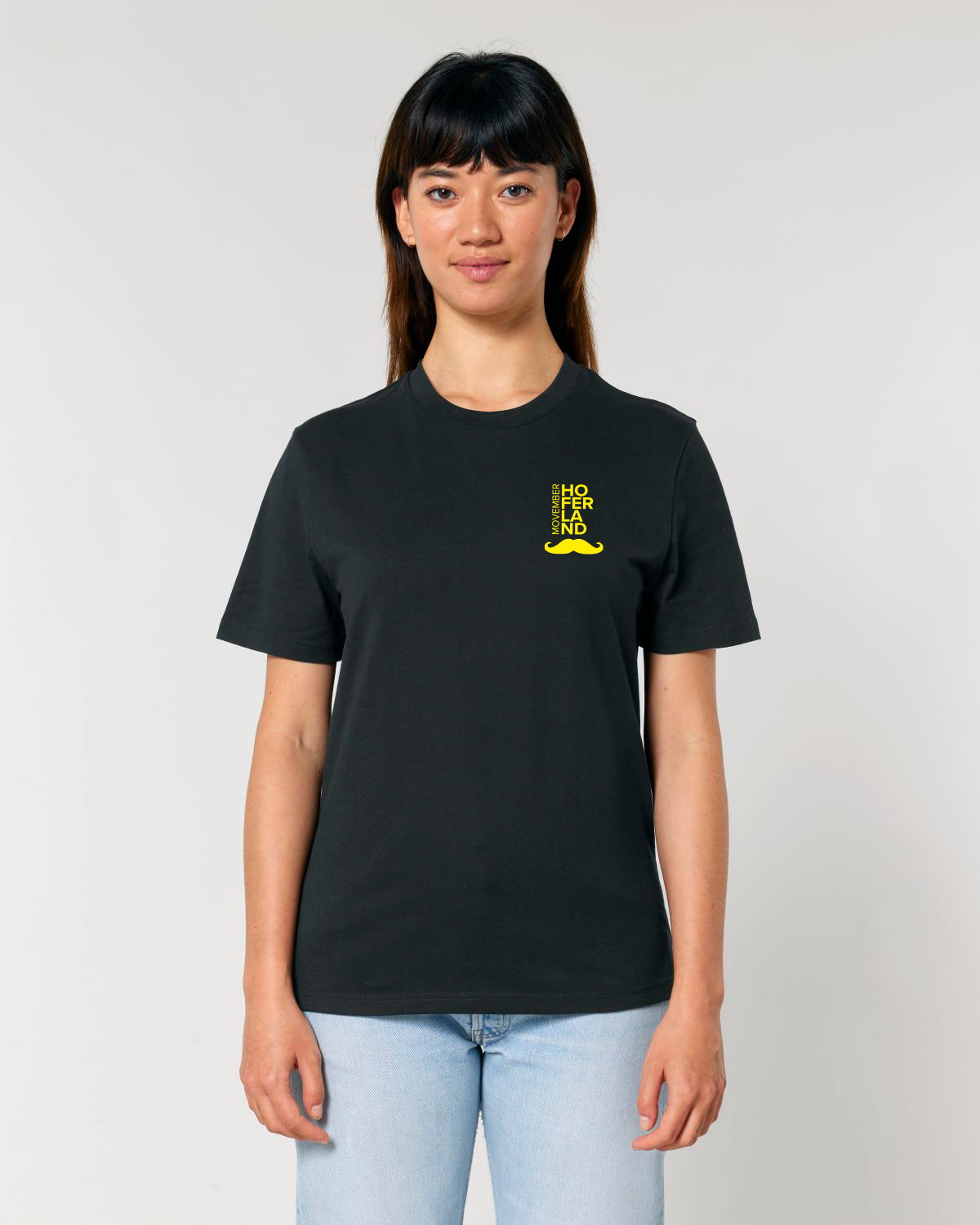 Movember x hoferland - ICONIC BIO T-Shirt, UNISEX 2.0 Herzstellenlogo
