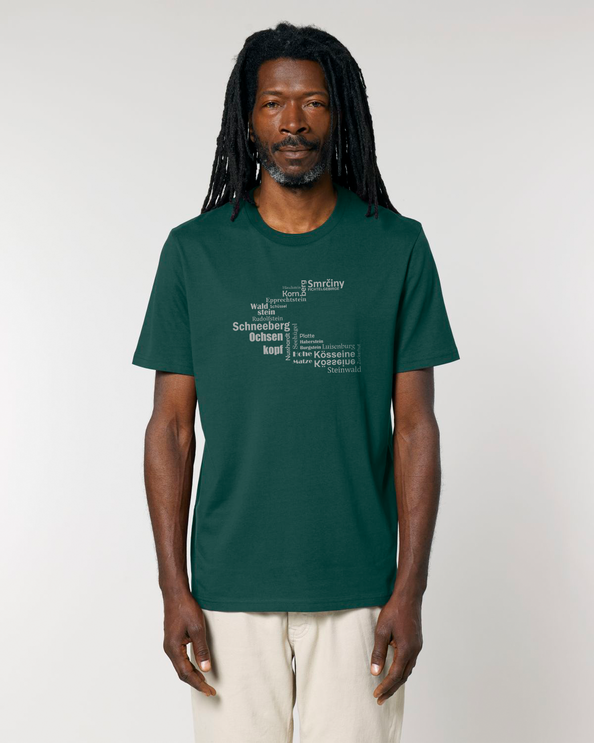 “Hufeisen – Fichtelsachen” – ICONIC BIO T-Shirt, UNISEX 2.0