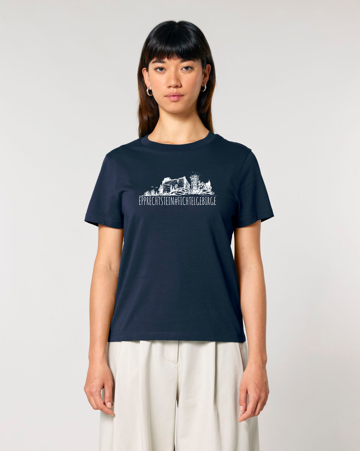 "Epprechtstein - Fichtelsachen" - ICONIC BIO T-SHIRT, LADIES