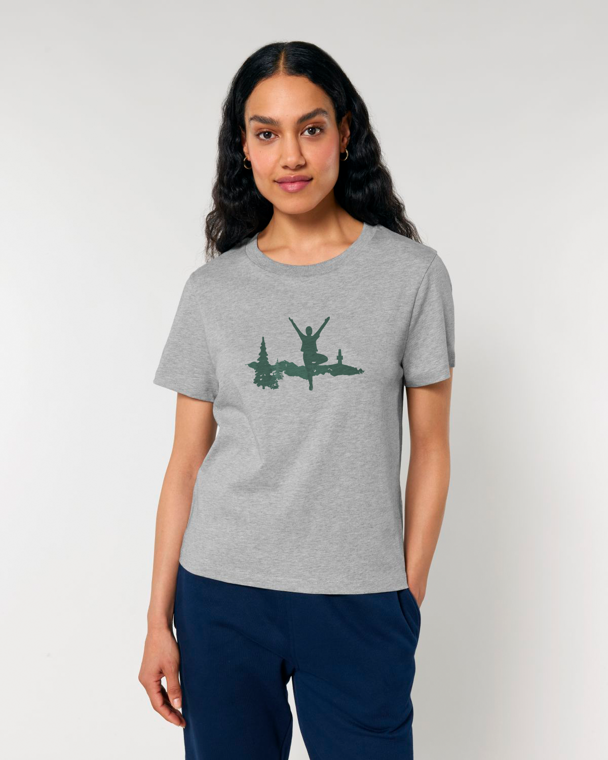 "Fichtelyoga" Fichtelsachen - ICONIC BIO T-SHIRT, LADIES