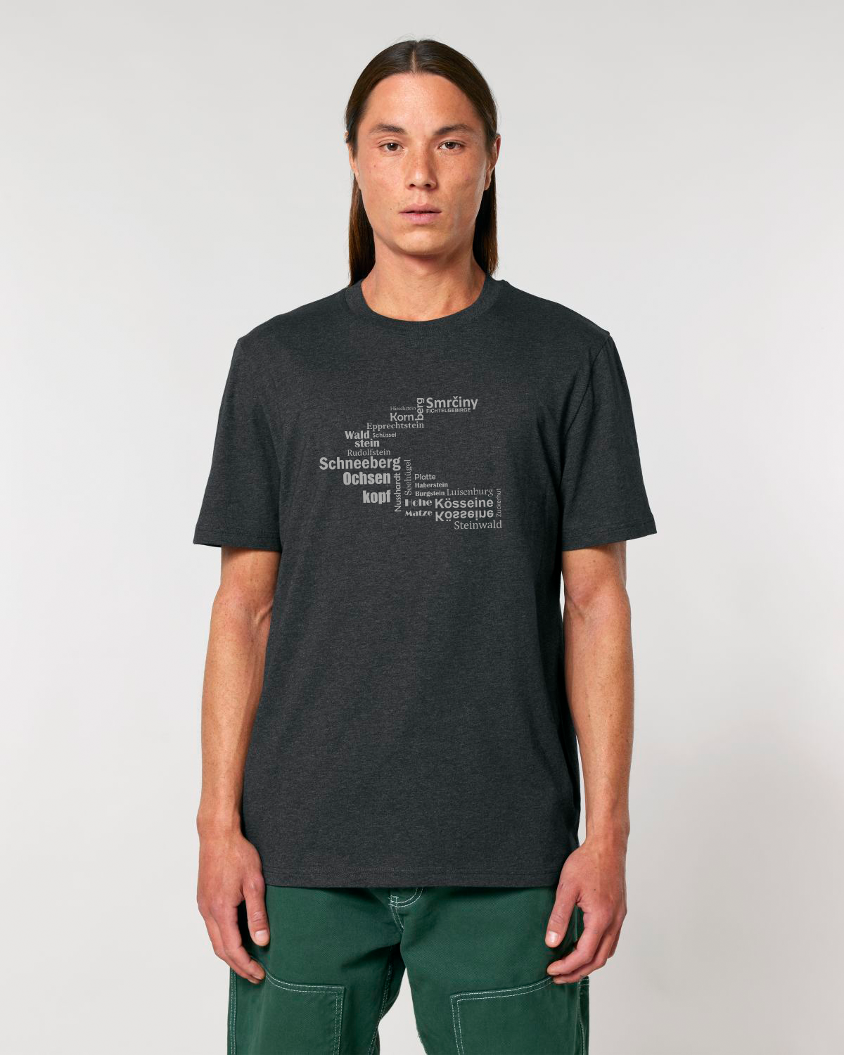 “Hufeisen – Fichtelsachen” – ICONIC BIO T-Shirt, UNISEX 2.0