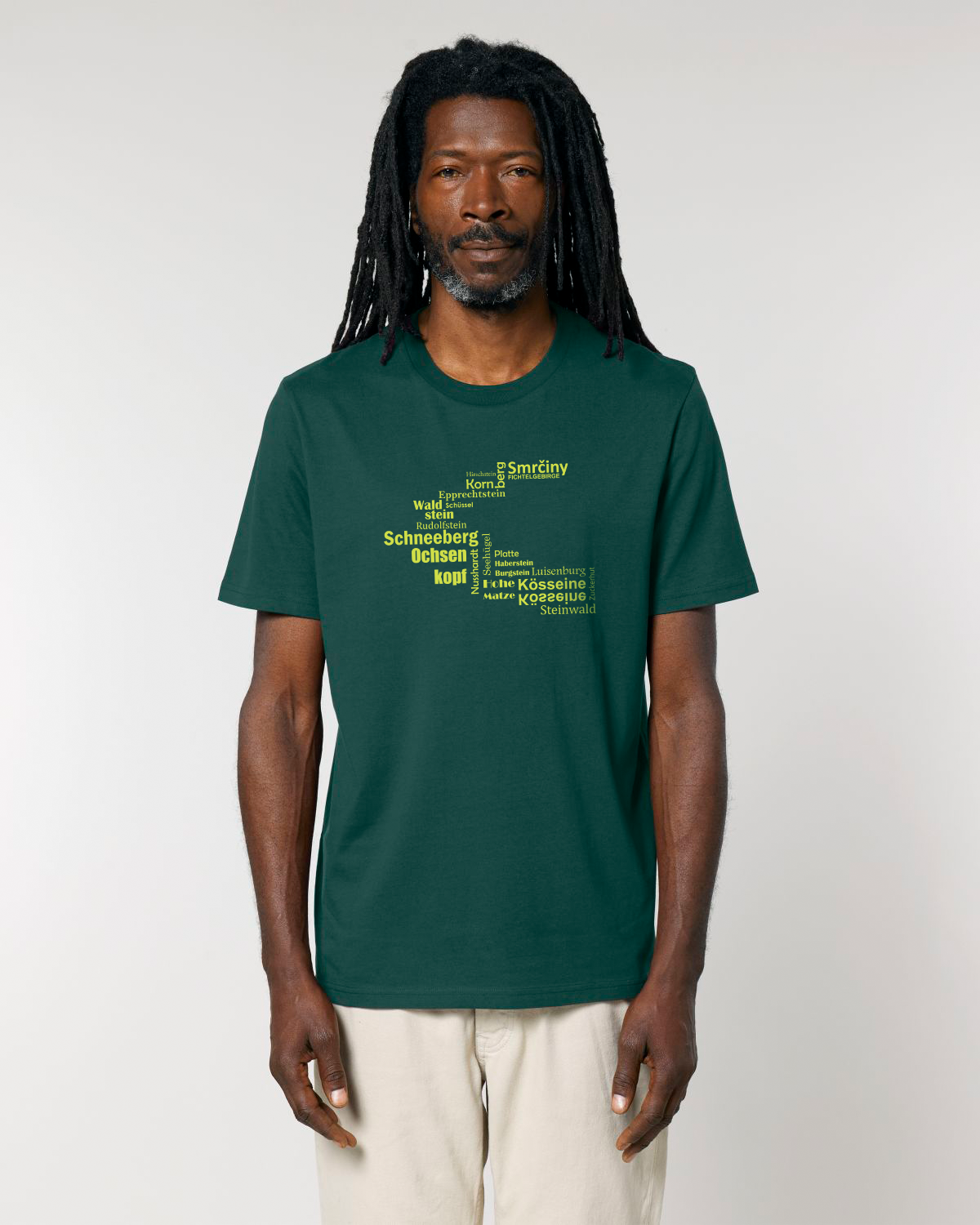 “Hufeisen – Fichtelsachen” – ICONIC BIO T-Shirt, UNISEX 2.0