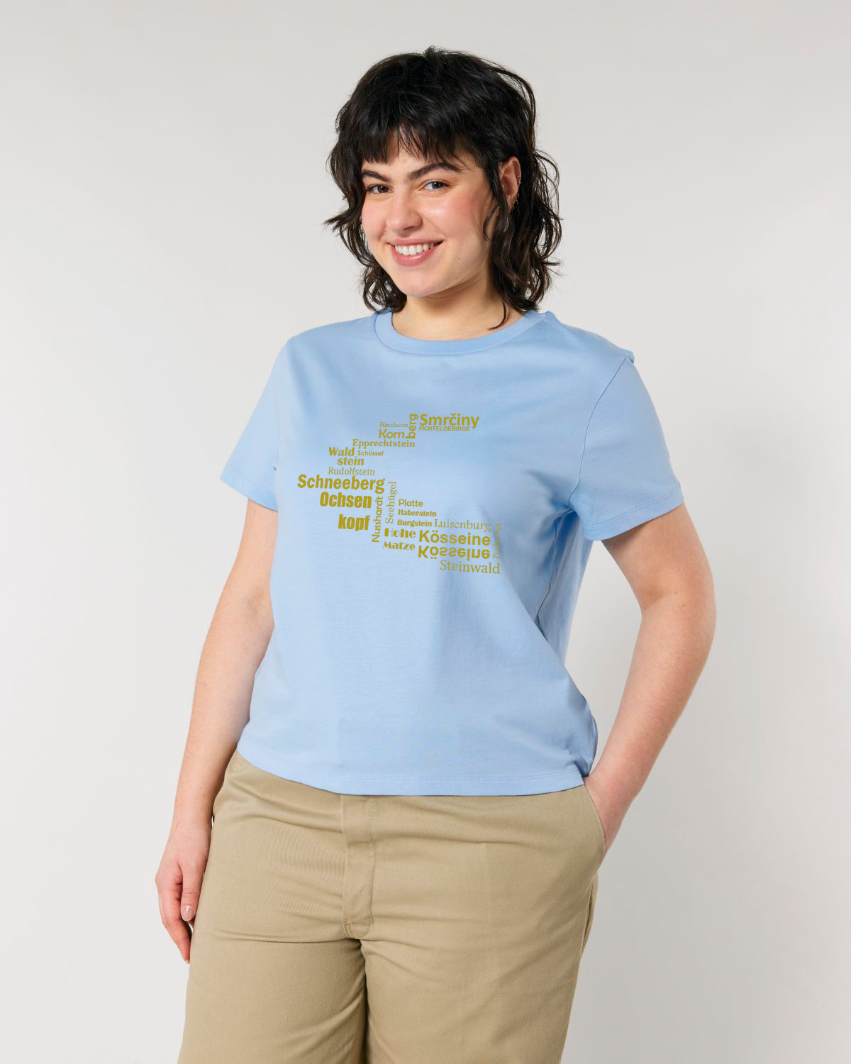 “Hufeisen – Fichtelsachen” – ICONIC BIO T-SHIRT, LADIES