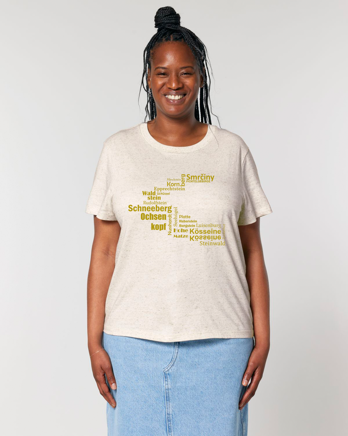 “Hufeisen – Fichtelsachen” – ICONIC BIO T-SHIRT, LADIES