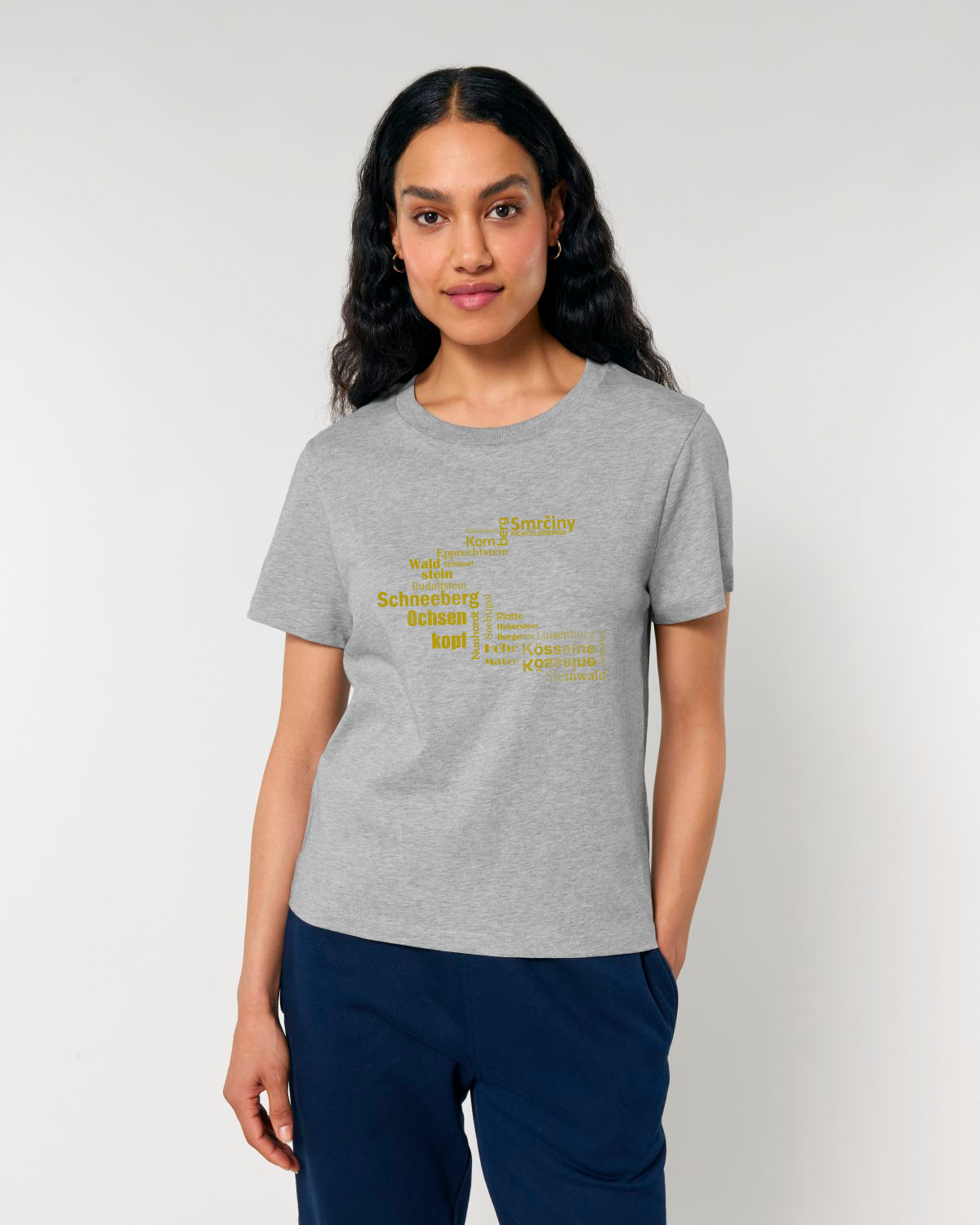 “Hufeisen – Fichtelsachen” – ICONIC BIO T-SHIRT, LADIES
