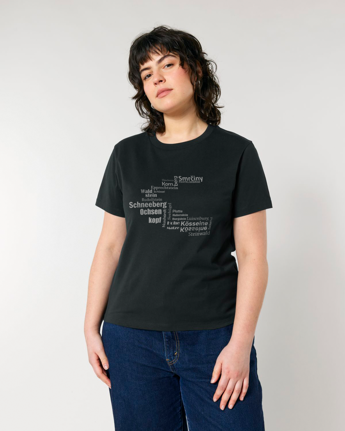 “Hufeisen – Fichtelsachen” – ICONIC BIO T-SHIRT, LADIES