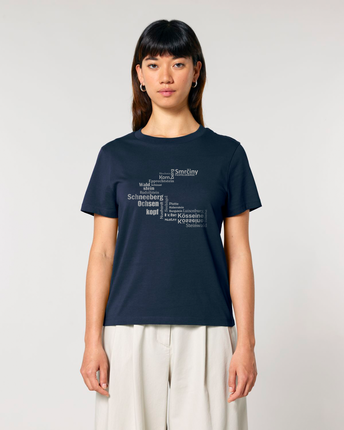 “Hufeisen – Fichtelsachen” – ICONIC BIO T-SHIRT, LADIES