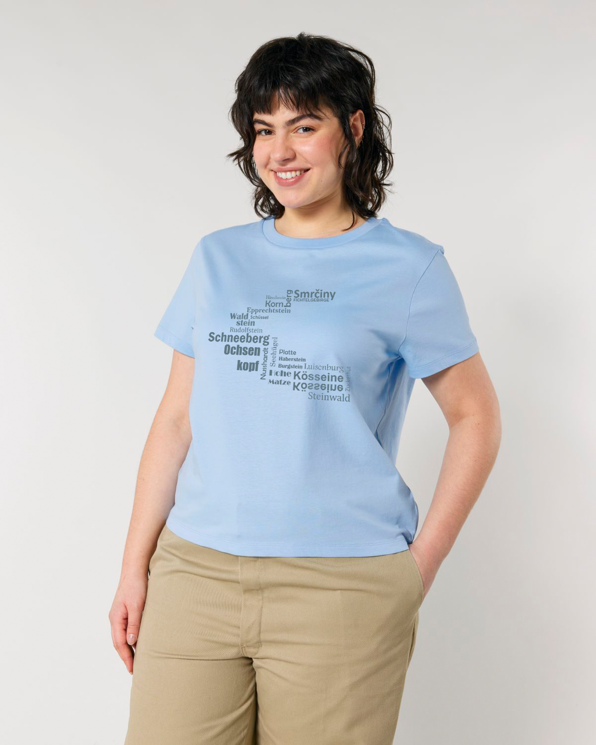 “Hufeisen – Fichtelsachen” – ICONIC BIO T-SHIRT, LADIES