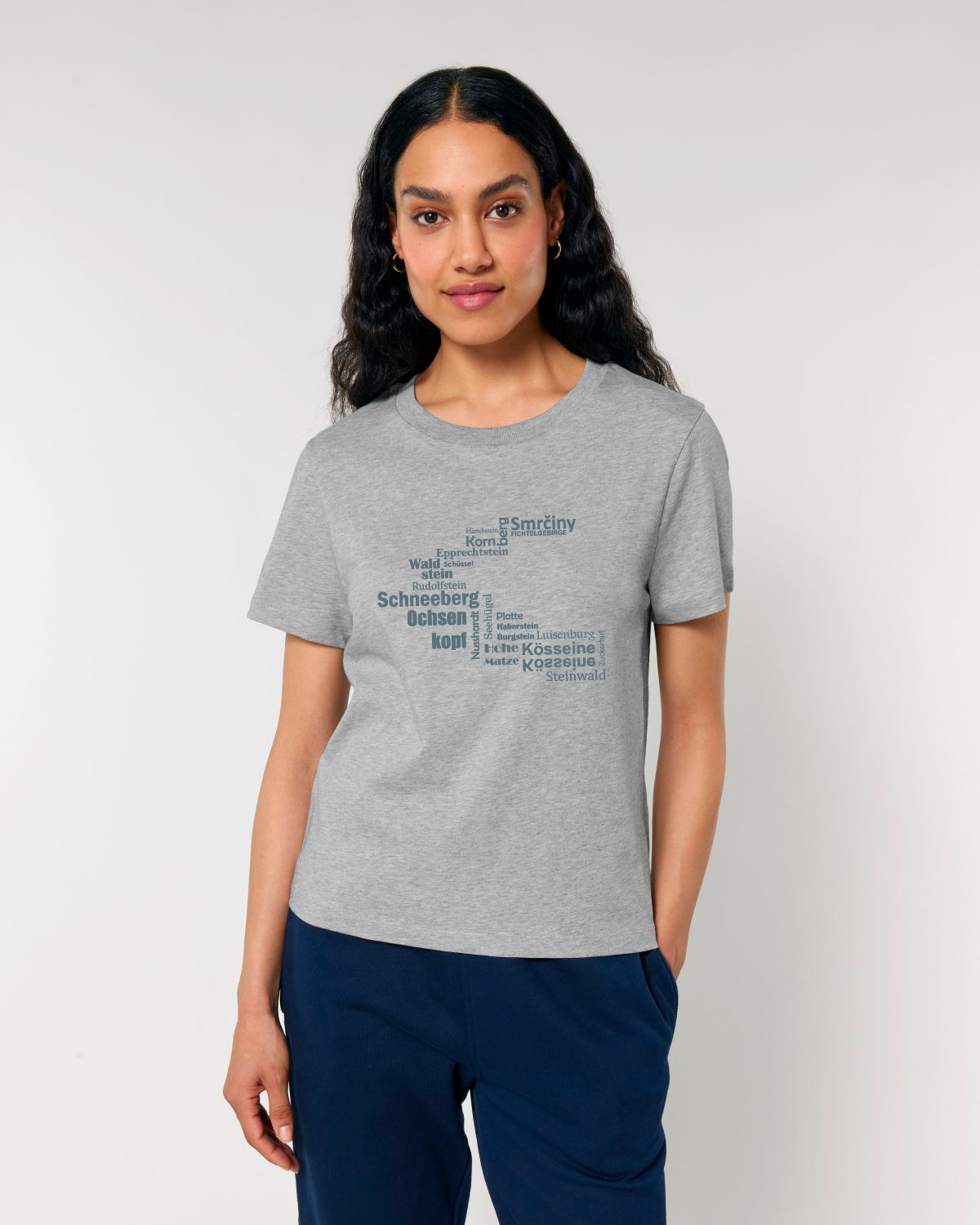 “Hufeisen – Fichtelsachen” – ICONIC BIO T-SHIRT, LADIES