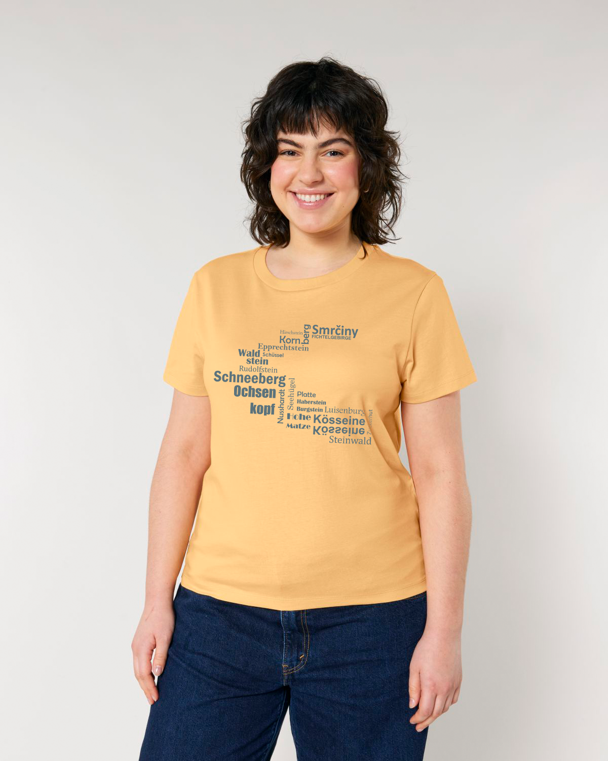 “Hufeisen – Fichtelsachen” – ICONIC BIO T-SHIRT, LADIES