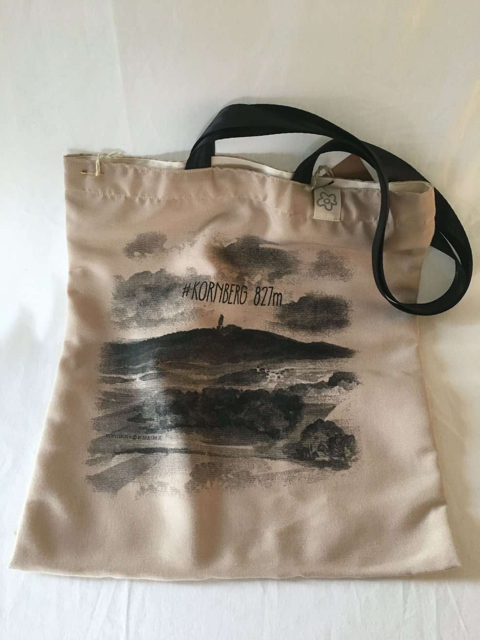 Kornberg-Shopper (optional mit Firmenlogo) mit Wohlfühl-Café-Gutschein