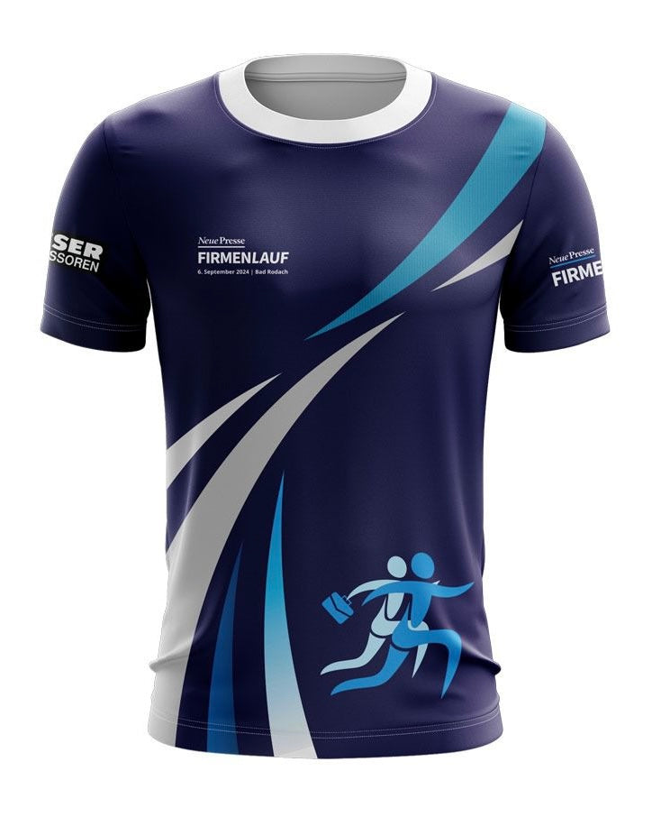 Firmenlaufshirt Neue Presse 2024 - Funktionsshirt Unisex
