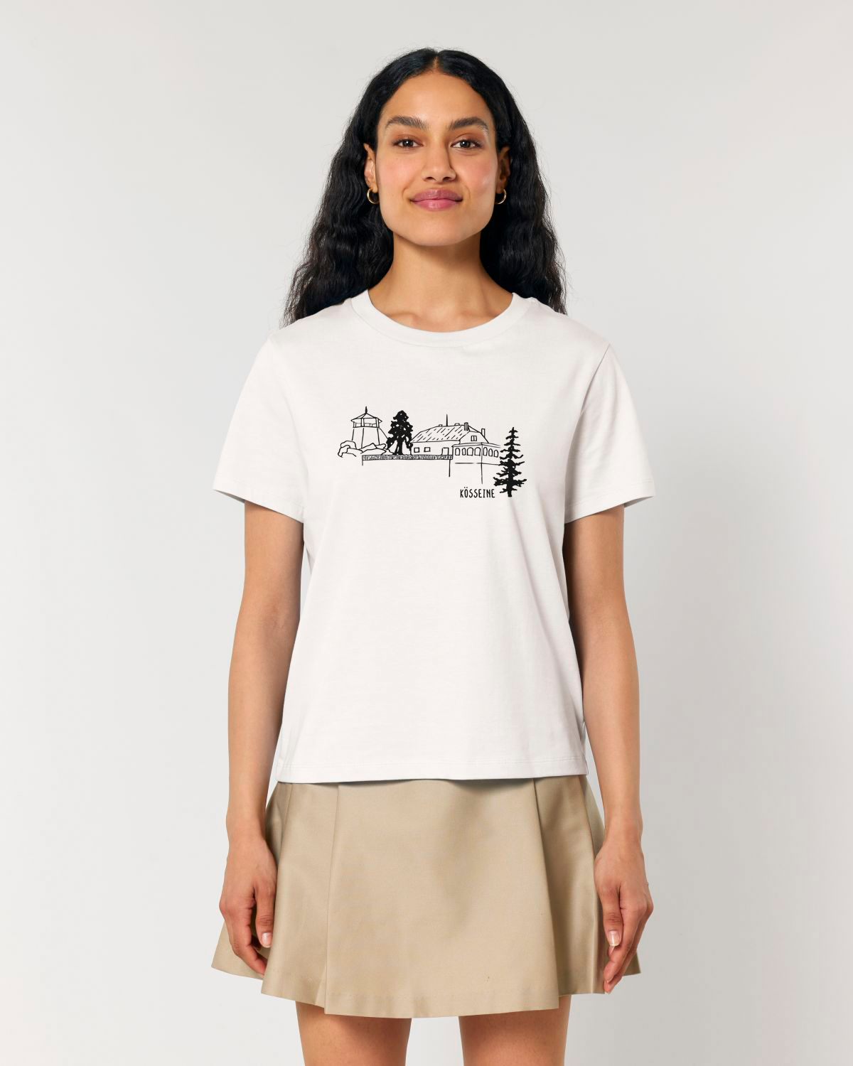 "Kösseinehaus - Fichtelsachen” – ICONIC BIO T-SHIRT, LADIES