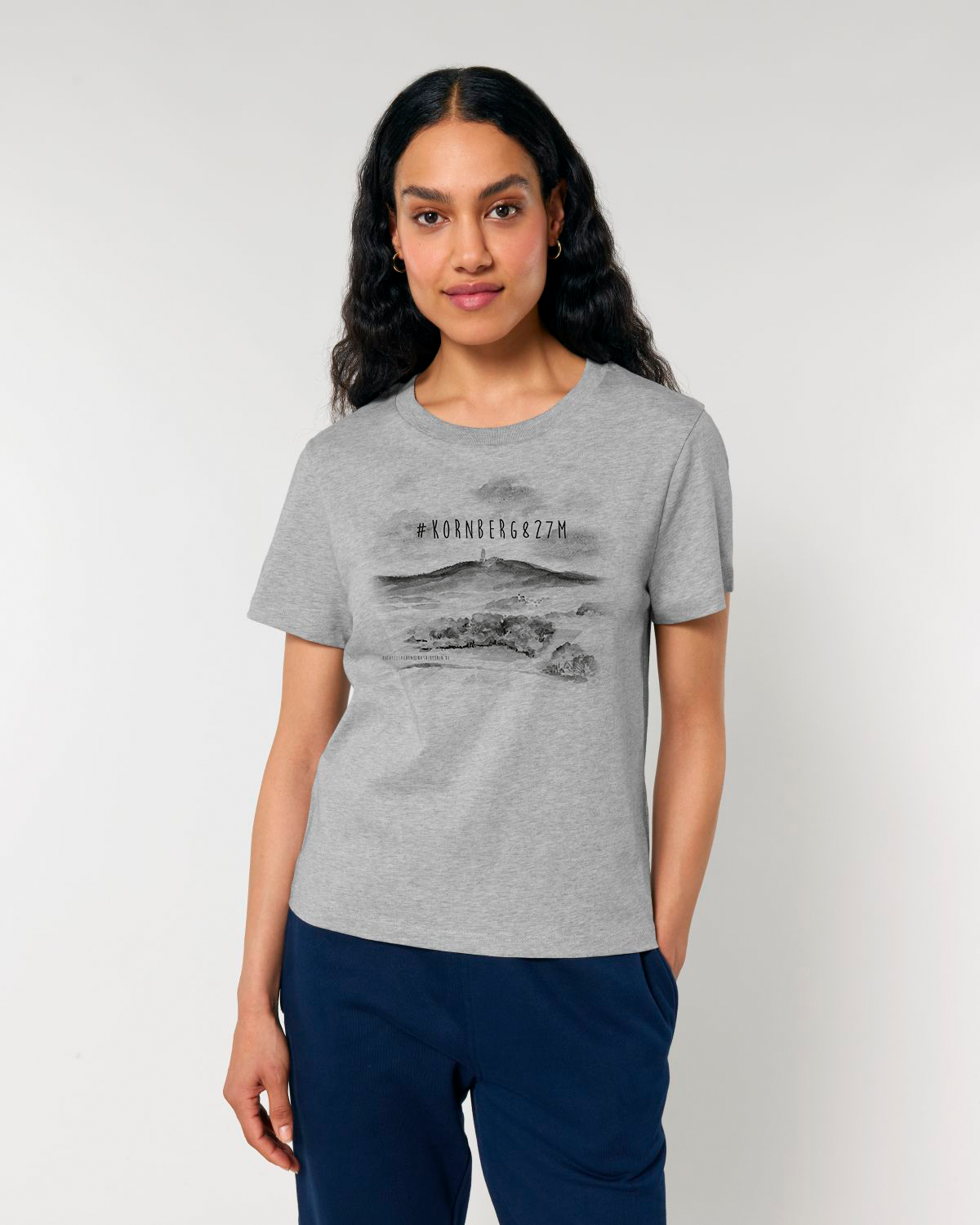 "Kornberg - Fichtelsachen" - ICONIC BIO T-SHIRT, LADIES
