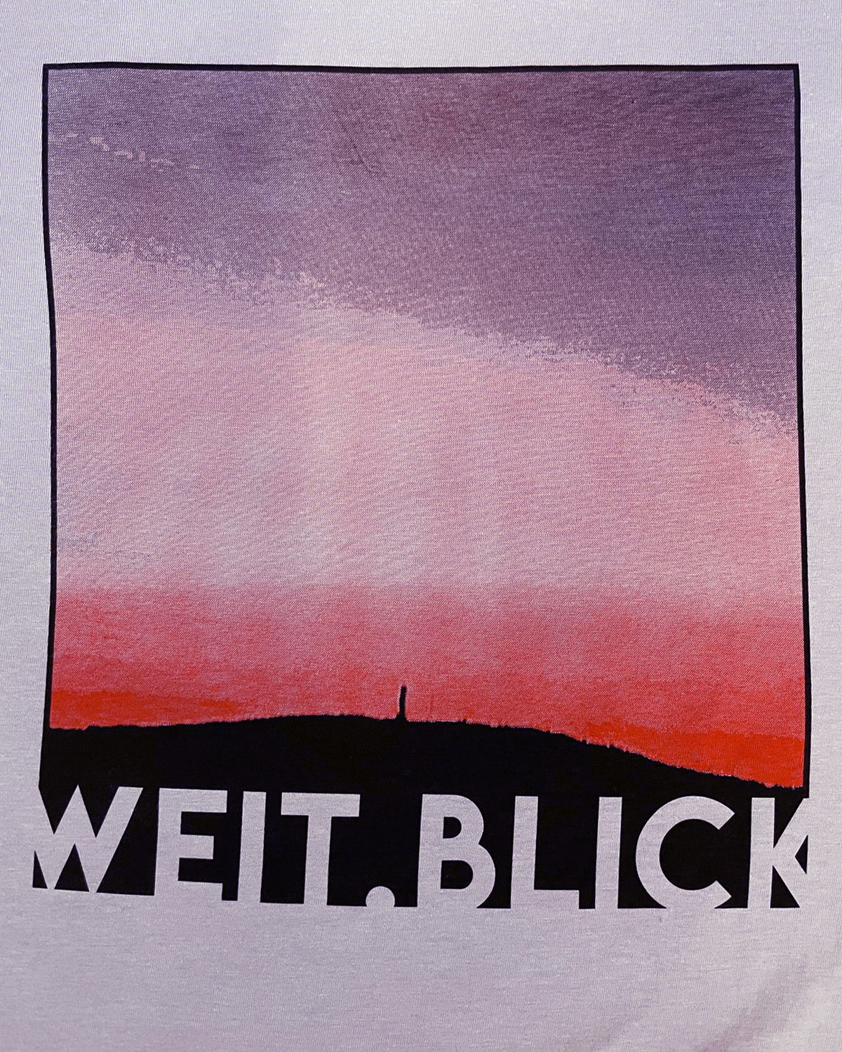 "WEIT.BLICK-Fichtelsachen" - BIO T-SHIRT, LADIES (Limited Edition)