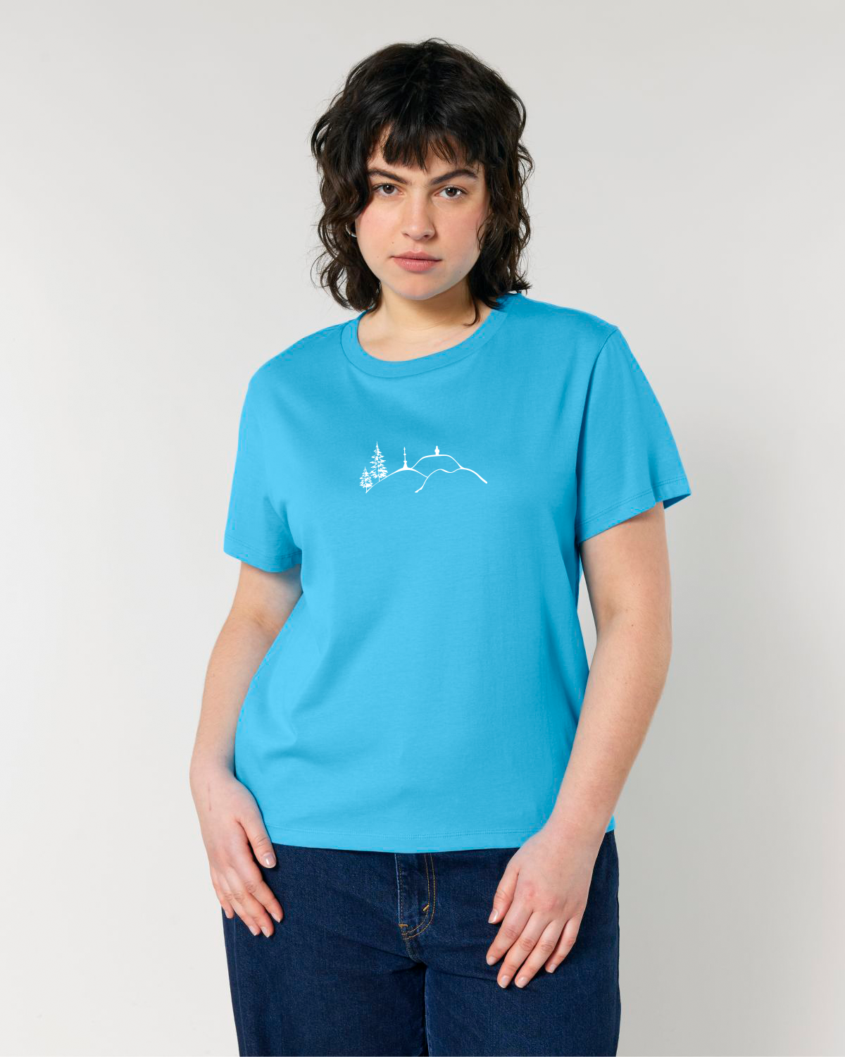 "Silhouette – Fichtelsachen" - ICONIC BIO T-SHIRT, LADIES