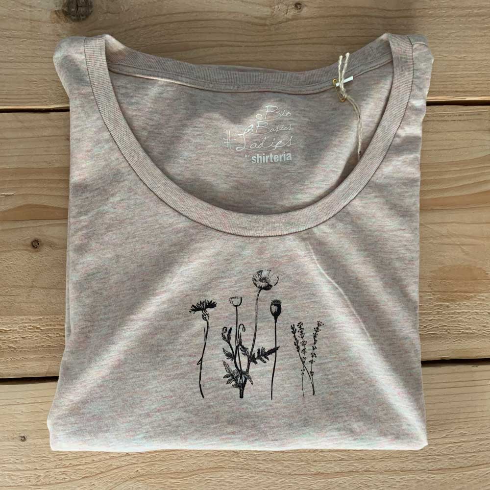 "Heimatblume-Fichtelshirt" - ICONIC BIO T-Shirt
