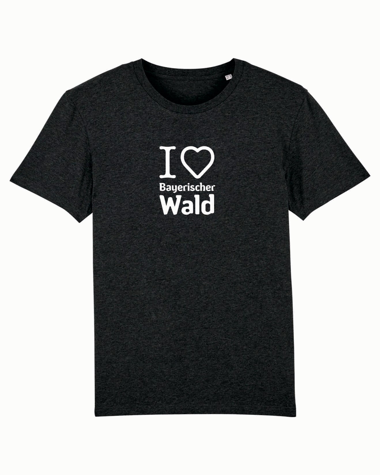Bayerischer Wald "I <3 Bayerischer Wald", ICONIC BIO T-Shirt Unisex
