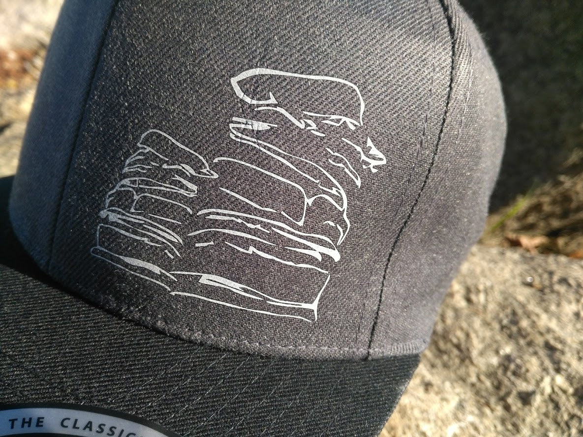Fichtelcap - Classic Snapback, grau-schwarz